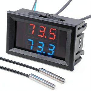 weideer Dual Probe Thermometer 0.5s Response-0