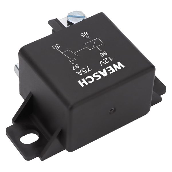 Weasch Automotive Relay 12VDC 75A-6