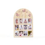 Butterfly Milestone Board TERJIO Rustic Wood-0