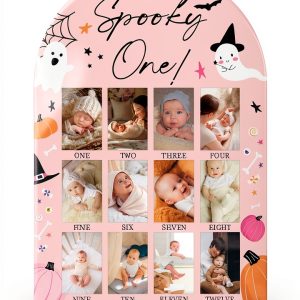 My First Year Photo Board UIBOVA Wood Memory Board-0