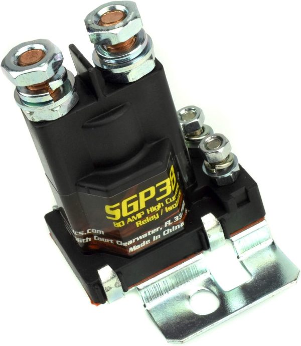 80 AMP Battery Isolator Relay STINGER 12V-1