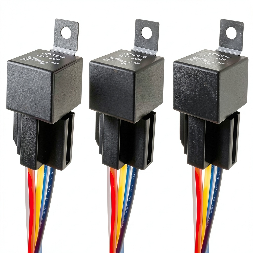 Installing Cotonlake 12V 40A relay in a vehicle engine bay