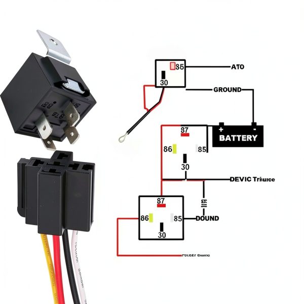 12V 4Pin Automotive Relay cotonlake-4