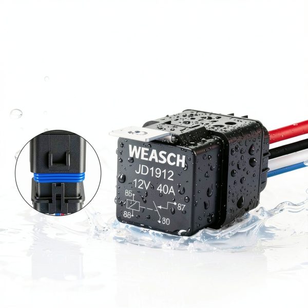 Weasch 12V 5Pin Relay Plug-In-2