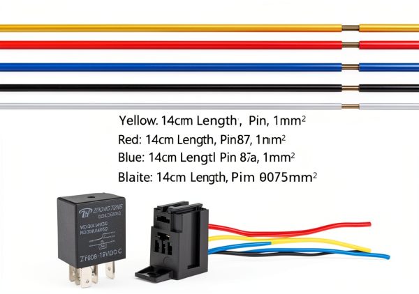 ESUPPORT 30A 5Pin SPDT Relay-4